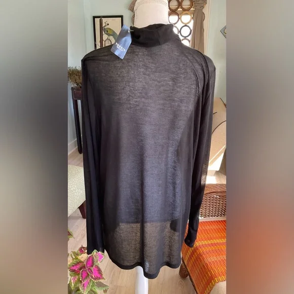 NWT Torrid Sheer Turtleneck - Picture 2 of 4